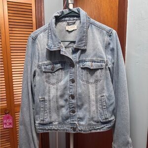Ci Sono Women's Classic Blue Denim Jacket